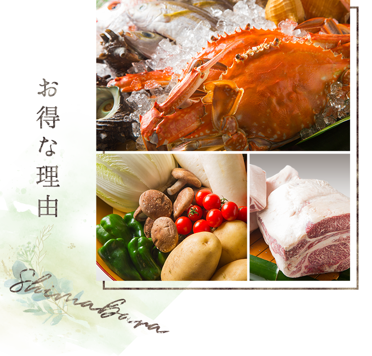 お得な理由